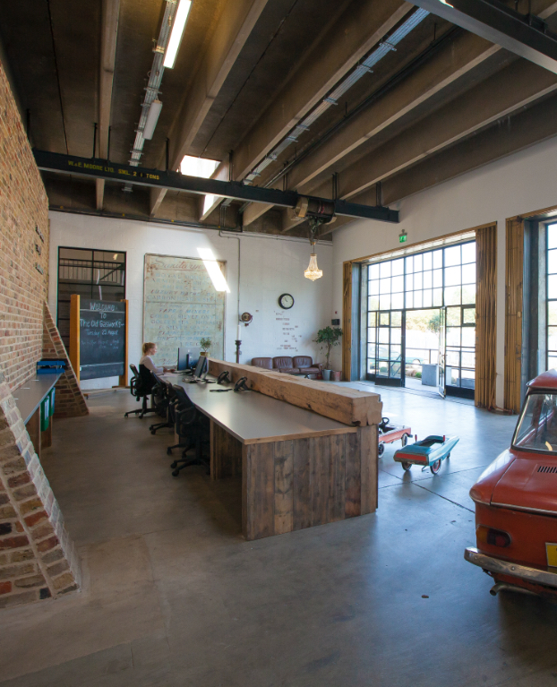 Shout Design studio reception