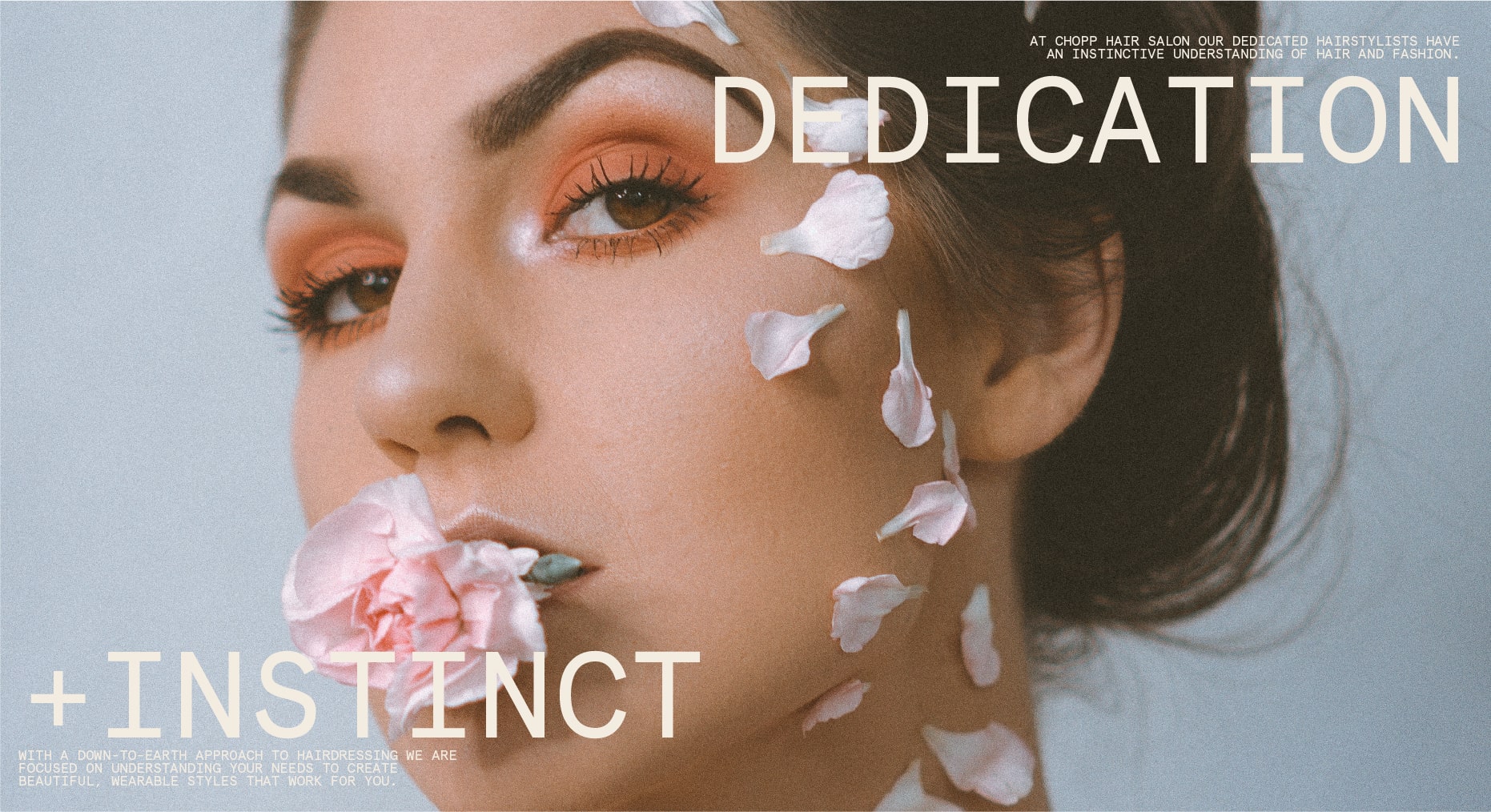 Chopp hair salon branding